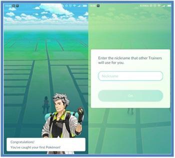 Cara Install dan Memulai Main Pokemon Go - User Name - Dedy Akas Website