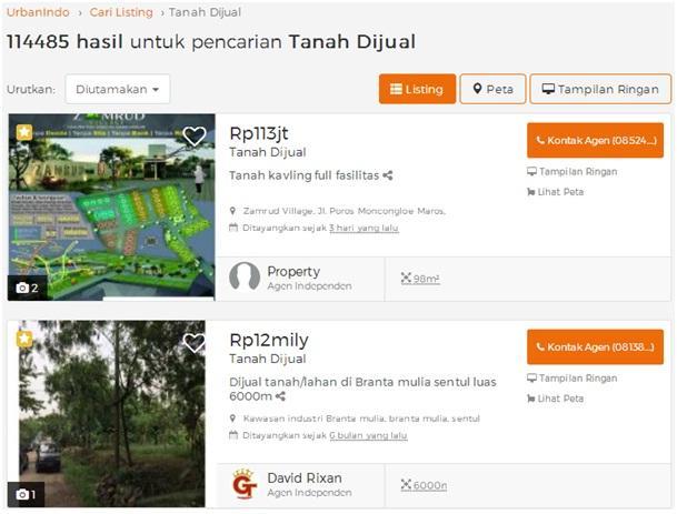 Tanah Dijual