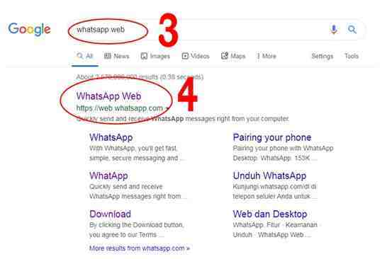 Cara Menggunakan WhatsApp Web di Komputer Lengkap dengan Gambar 3-4